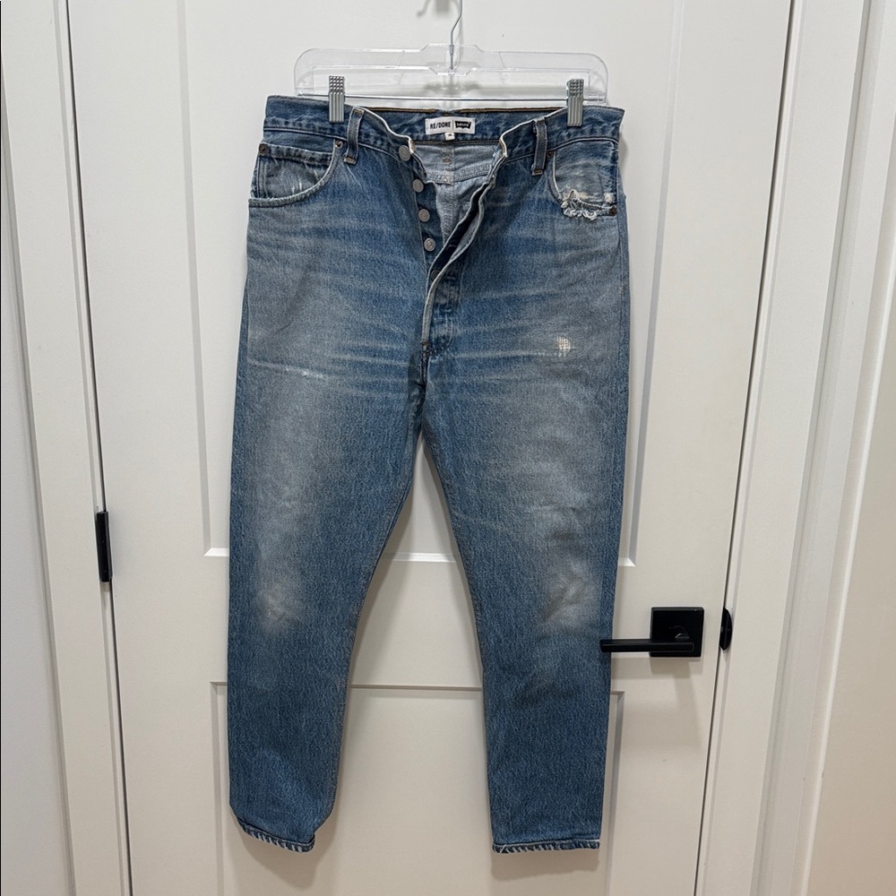 RE/DONE LEVI’S Women’s Blue Jeans